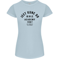 Jeet Kune Do Academy MMA Martial Arts Womens Petite Cut T-Shirt Light Blue