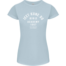 Jeet Kune Do Academy MMA Martial Arts Womens Petite Cut T-Shirt Light Blue