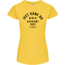 Jeet Kune Do Academy MMA Martial Arts Womens Petite Cut T-Shirt Yellow