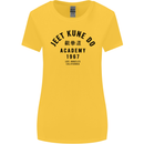 Jeet Kune Do Academy MMA Martial Arts Womens Wider Cut T-Shirt Yellow