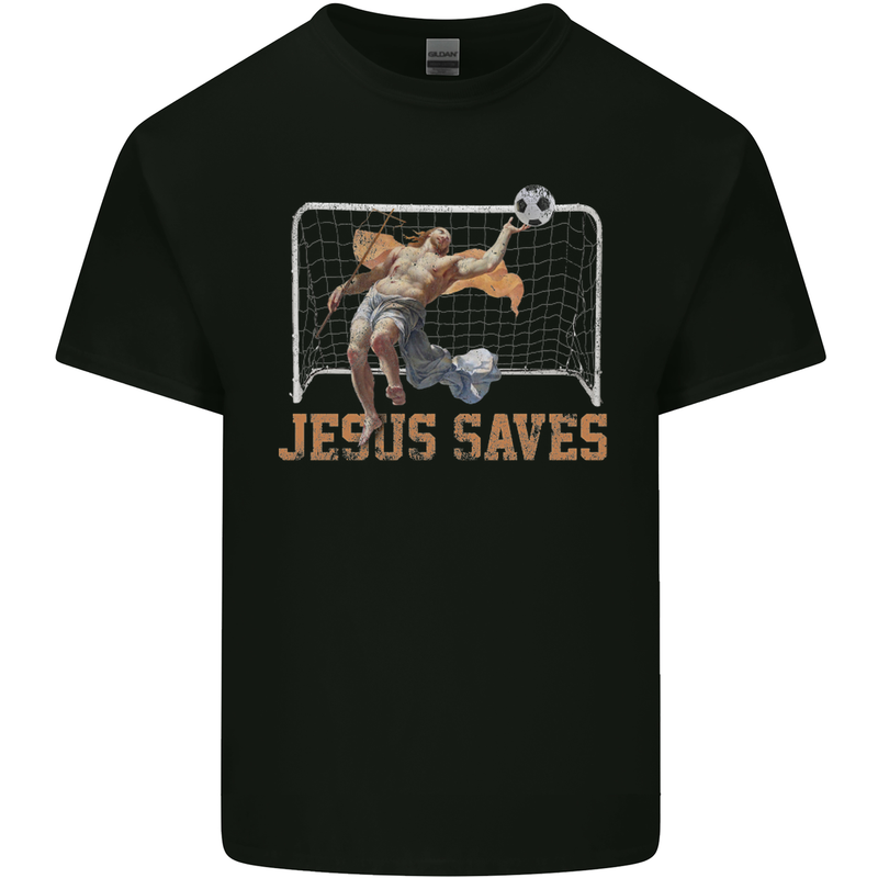 Jesus Saves Funny Atheist Christian Atheism Kids T-Shirt Childrens Black