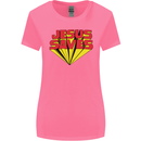 Jesus Saves Funny Christian Womens Wider Cut T-Shirt Azalea