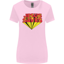 Jesus Saves Funny Christian Womens Wider Cut T-Shirt Light Pink