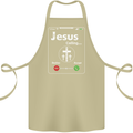 Jesus is Calling Christian Christianity Cotton Apron 100% Organic Khaki