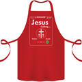 Jesus is Calling Christian Christianity Cotton Apron 100% Organic Red