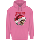 Jingle Hell Funny Christmas Skull Xmas Childrens Kids Hoodie Azalea