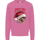 Jingle Hell Funny Christmas Skull Xmas Mens Sweatshirt Jumper Azalea