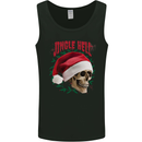 Jingle Hell Funny Christmas Skull Xmas Mens Vest Tank Top Black