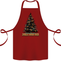 Jingle Your Star Sign Funny Christmas Xmas Cotton Apron 100% Organic Maroon