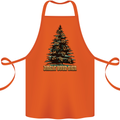 Jingle Your Star Sign Funny Christmas Xmas Cotton Apron 100% Organic Orange