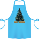 Jingle Your Star Sign Funny Christmas Xmas Cotton Apron 100% Organic Turquoise