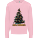 Jingle Your Star Sign Funny Christmas Xmas Kids Sweatshirt Jumper Light Pink