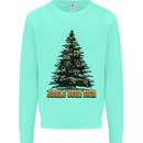 Jingle Your Star Sign Funny Christmas Xmas Kids Sweatshirt Jumper Peppermint