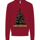 Jingle Your Star Sign Funny Christmas Xmas Kids Sweatshirt Jumper Red