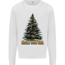 Jingle Your Star Sign Funny Christmas Xmas Kids Sweatshirt Jumper White