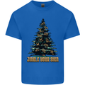 Jingle Your Star Sign Funny Christmas Xmas Kids T-Shirt Childrens Royal Blue