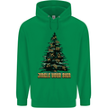 Jingle Your Star Sign Funny Christmas Xmas Mens 80% Cotton Hoodie Irish Green