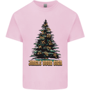 Jingle Your Star Sign Funny Christmas Xmas Mens Cotton T-Shirt Tee Top Light Pink