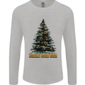 Jingle Your Star Sign Funny Christmas Xmas Mens Long Sleeve T-Shirt Sports Grey