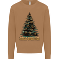 Jingle Your Star Sign Funny Christmas Xmas Mens Sweatshirt Jumper Caramel Latte