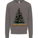 Jingle Your Star Sign Funny Christmas Xmas Mens Sweatshirt Jumper Charcoal