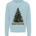 Jingle Your Star Sign Funny Christmas Xmas Mens Sweatshirt Jumper Light Blue