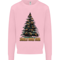 Jingle Your Star Sign Funny Christmas Xmas Mens Sweatshirt Jumper Light Pink