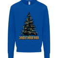 Jingle Your Star Sign Funny Christmas Xmas Mens Sweatshirt Jumper Royal Blue