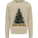 Jingle Your Star Sign Funny Christmas Xmas Mens Sweatshirt Jumper Sand