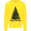Jingle Your Star Sign Funny Christmas Xmas Mens Sweatshirt Jumper Yellow