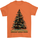 Jingle Your Star Sign Funny Christmas Xmas Mens T-Shirt 100% Cotton Orange