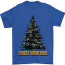 Jingle Your Star Sign Funny Christmas Xmas Mens T-Shirt 100% Cotton Royal Blue
