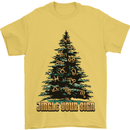 Jingle Your Star Sign Funny Christmas Xmas Mens T-Shirt 100% Cotton Yellow