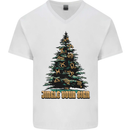 Jingle Your Star Sign Funny Christmas Xmas Mens V-Neck Cotton T-Shirt White