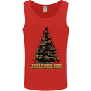 Jingle Your Star Sign Funny Christmas Xmas Mens Vest Tank Top Red