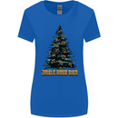Jingle Your Star Sign Funny Christmas Xmas Womens Wider Cut T-Shirt Royal Blue