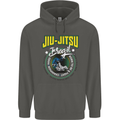 Jiu Jitsu Brazilian MMA Mixed Martial Arts Childrens Kids Hoodie Storm Grey