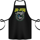 Jiu Jitsu Brazilian MMA Mixed Martial Arts Cotton Apron 100% Organic Black