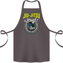 Jiu Jitsu Brazilian MMA Mixed Martial Arts Cotton Apron 100% Organic Dark Grey