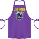 Jiu Jitsu Brazilian MMA Mixed Martial Arts Cotton Apron 100% Organic Purple