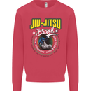 Jiu Jitsu Brazilian MMA Mixed Martial Arts Kids Sweatshirt Jumper Heliconia