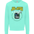 Jiu Jitsu Brazilian MMA Mixed Martial Arts Kids Sweatshirt Jumper Peppermint