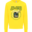 Jiu Jitsu Brazilian MMA Mixed Martial Arts Kids Sweatshirt Jumper Yellow
