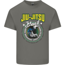 Jiu Jitsu Brazilian MMA Mixed Martial Arts Kids T-Shirt Childrens Charcoal