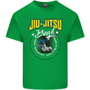 Jiu Jitsu Brazilian MMA Mixed Martial Arts Kids T-Shirt Childrens Irish Green