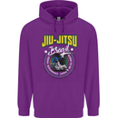 Jiu Jitsu Brazilian MMA Mixed Martial Arts Mens 80% Cotton Hoodie Purple