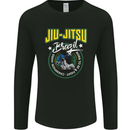 Jiu Jitsu Brazilian MMA Mixed Martial Arts Mens Long Sleeve T-Shirt Black