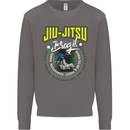 Jiu Jitsu Brazilian MMA Mixed Martial Arts Mens Sweatshirt Jumper Charcoal