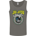 Jiu Jitsu Brazilian MMA Mixed Martial Arts Mens Vest Tank Top Charcoal
