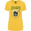Jiu Jitsu Brazilian MMA Mixed Martial Arts Womens Wider Cut T-Shirt Yellow